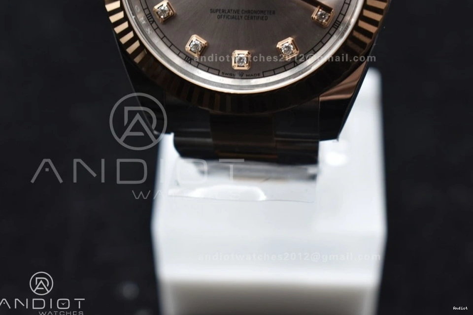Jubilee Best 904L Dial RG 1:1 DateJust RG Edition Bracelet VR3235 41 Steel on 126331 Clean SS Diamonds 0509